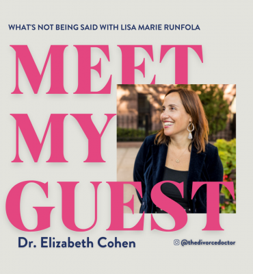 MEET MY GUEST-Dr. Elizabeth Cohen
